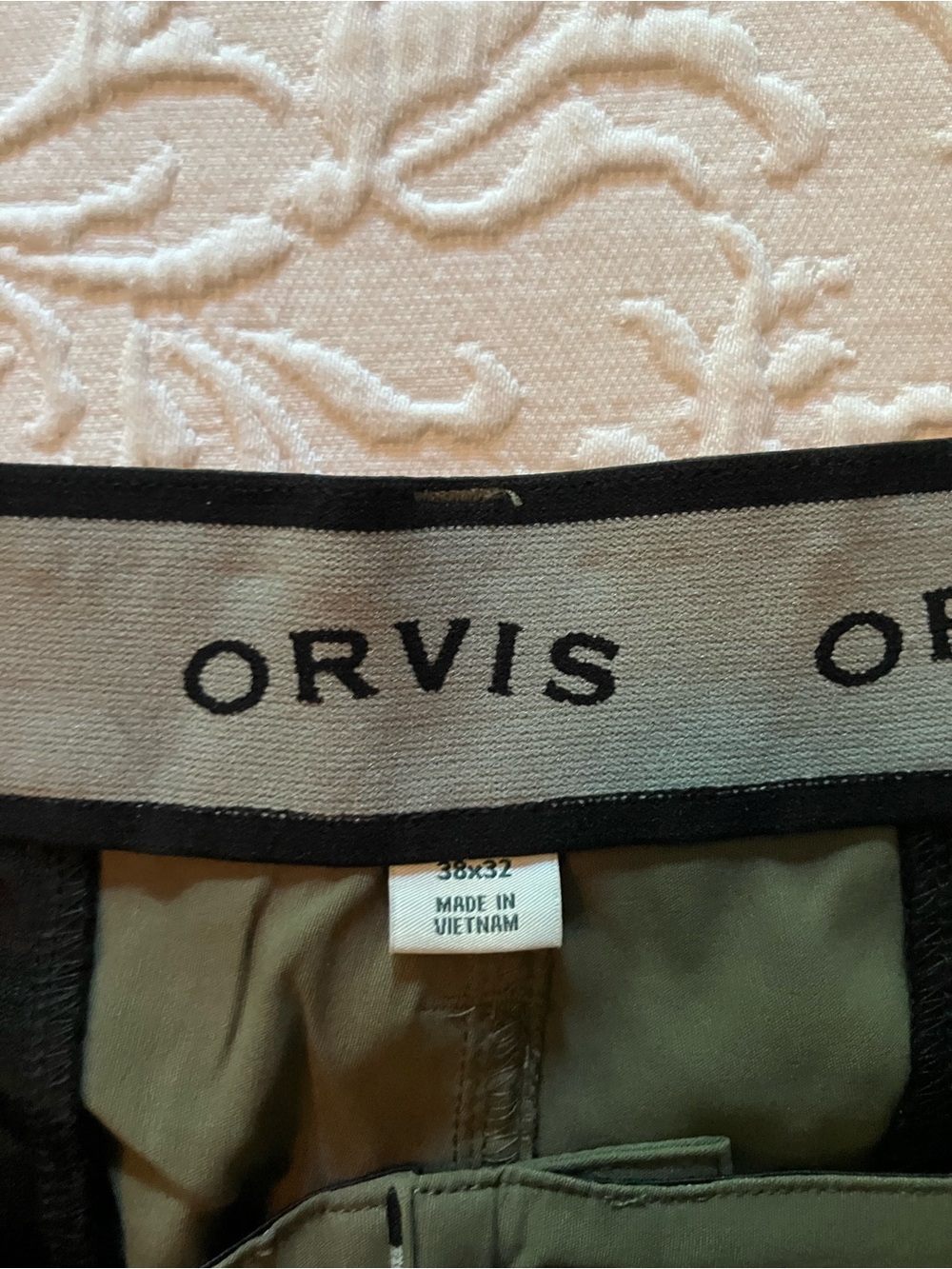 Orvis Olive Green Men's Pants
